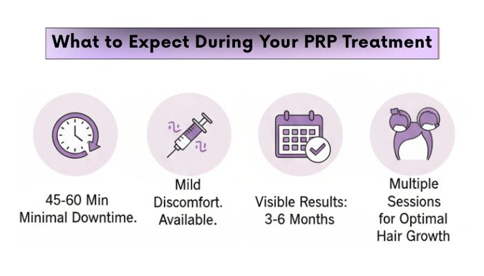 What to Expect During Your PRP Hair Treatment at Alana hair laser skin Clinic